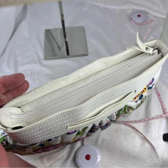 Vera Bradley Palm Beach Gardens Perfect Shoulder Bag Purse Floral Paisley - Picture 13 of 13